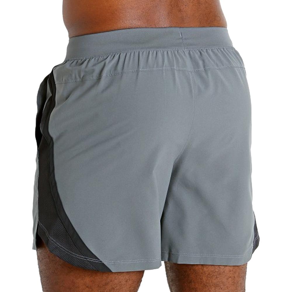 Short Gris Homme Under Armour Launch 5 vue 2