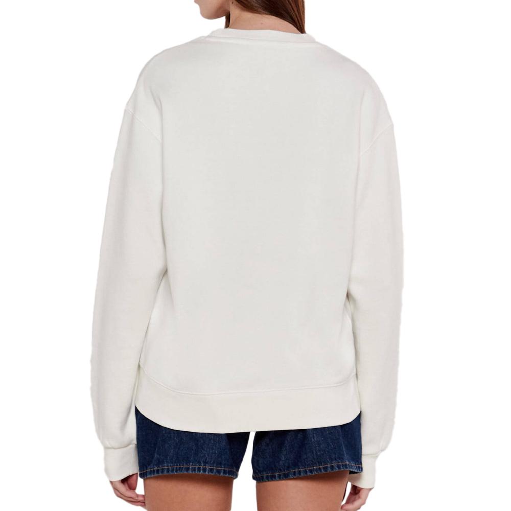 Sweat Blanc Femme Tommy Hilfiger Contrast vue 2