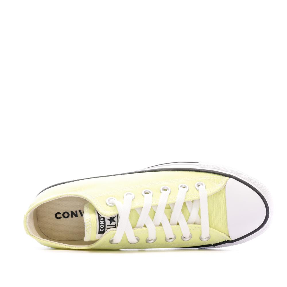 Baskets Jaune Femme Converse Chuck Taylor All Star vue 4