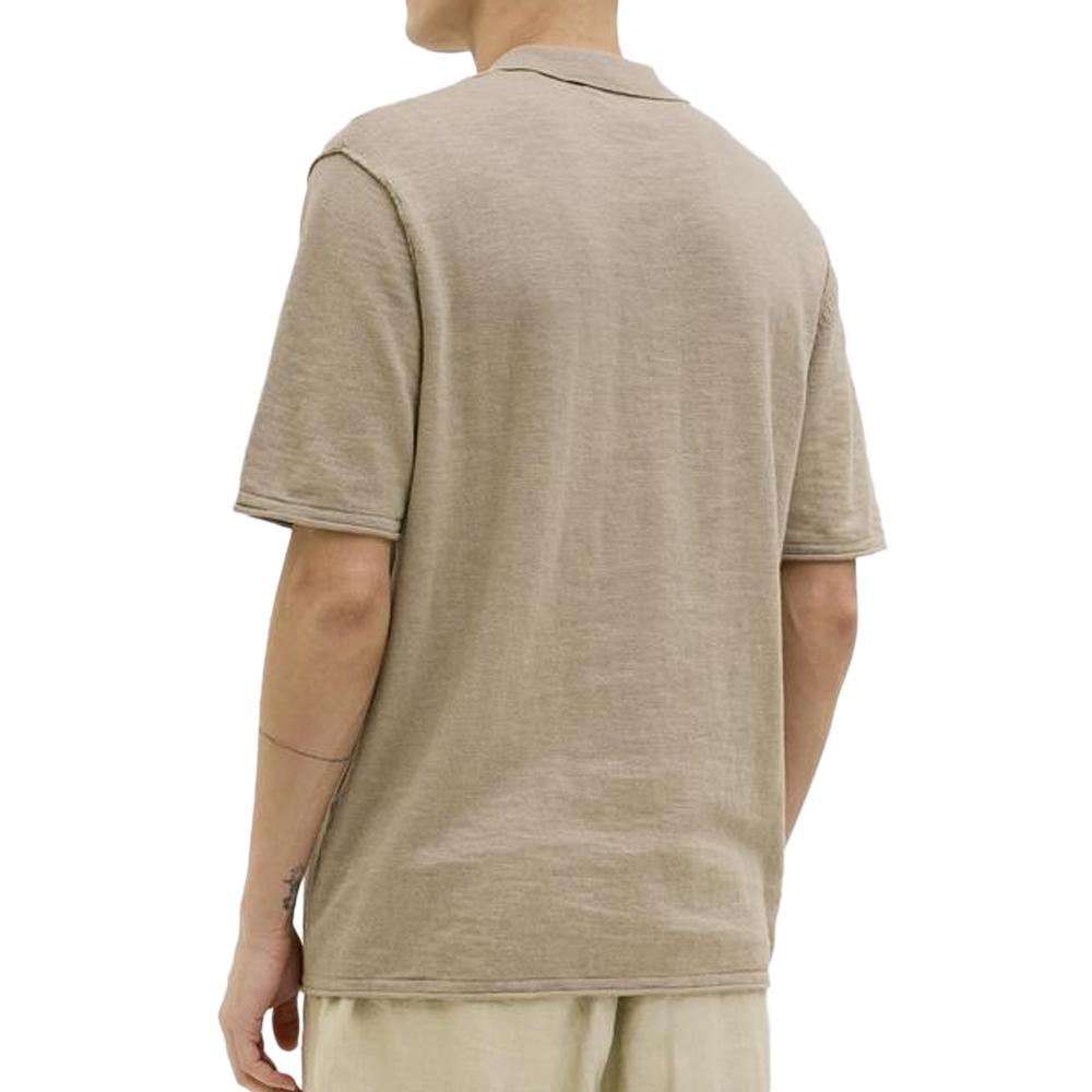 Polo Beige Homme Jack & Jones Kane vue 2