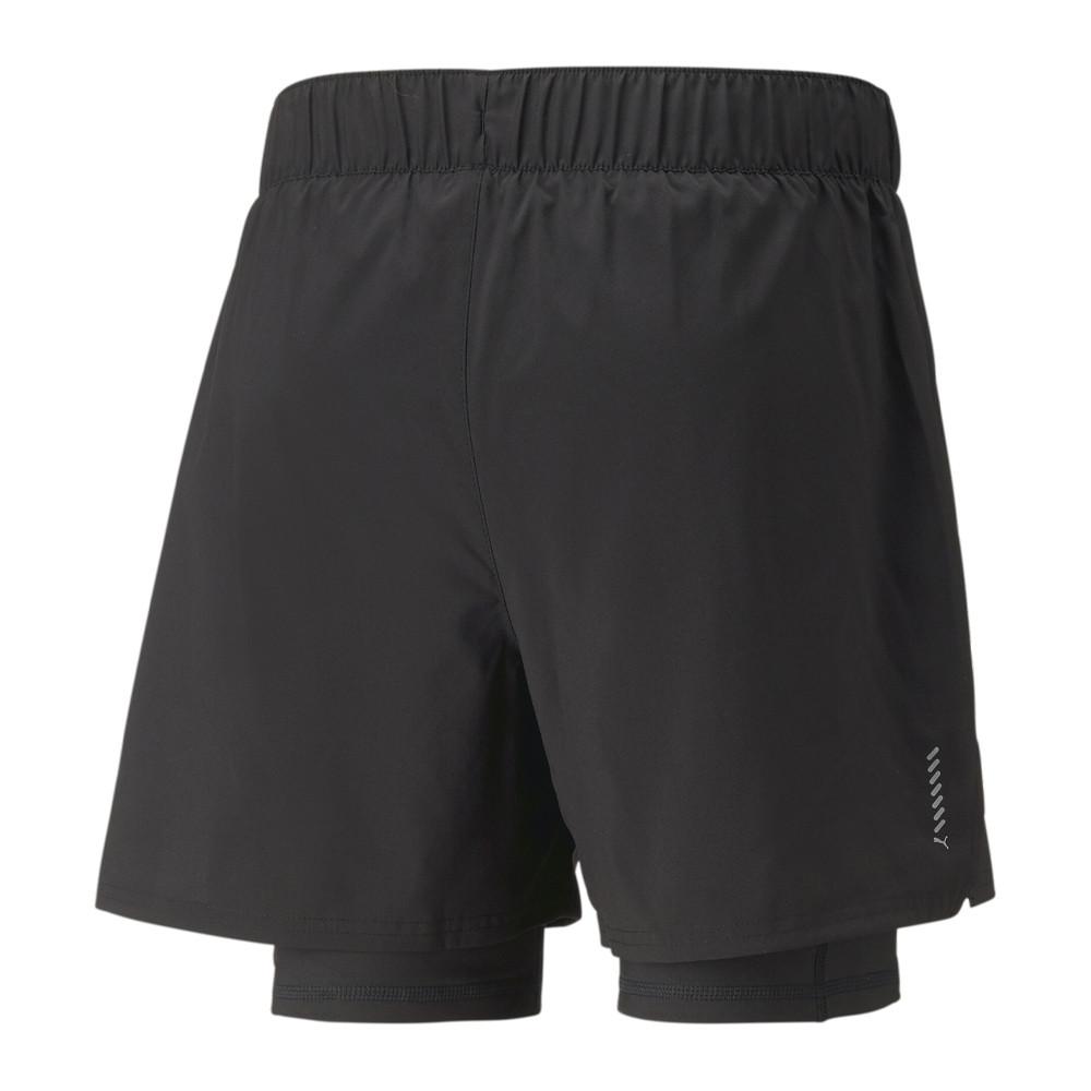 Short de Running Noir Homme Puma Run 2in1 vue 2