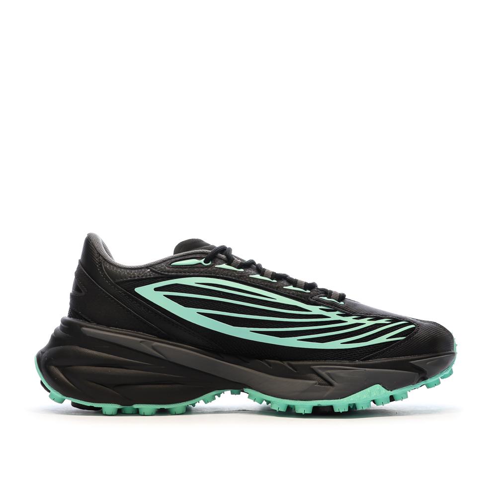 Baskets Noire/Turquoise Homme Puma Spirex vue 2