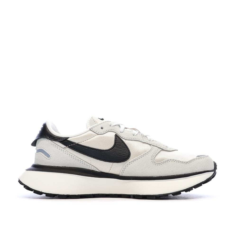 Baskets Beiges Femme Nike Phoenix Waffle vue 2