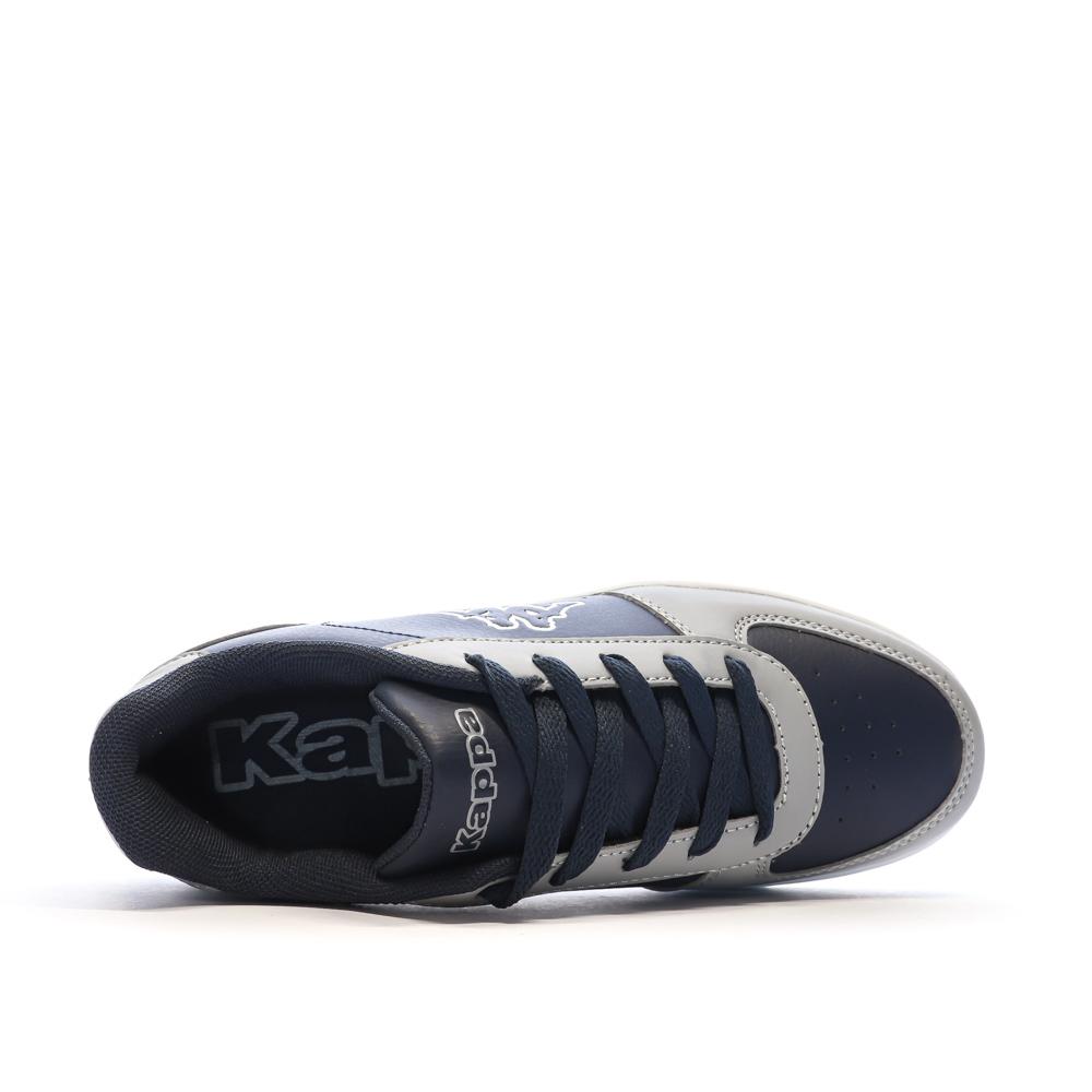 Baskets Marine/Gris Garçon KAPPA Malone Lace vue 4