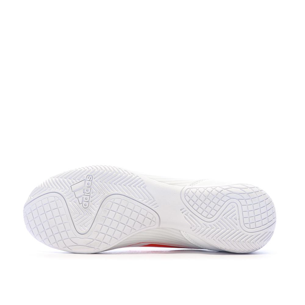 Chaussures de Foot Blanches Adidas F50 Club In vue 5