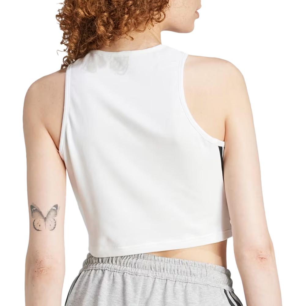 Débardeur Blanc Femme Adidas IW5201 vue 3