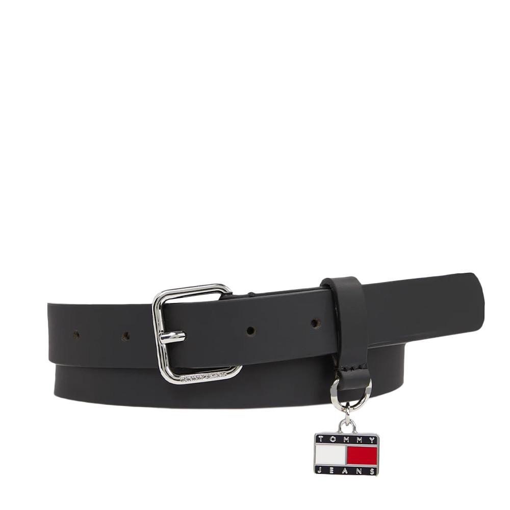 Ceinture Noir Femme Tommy Hilfiger Hanging pas cher