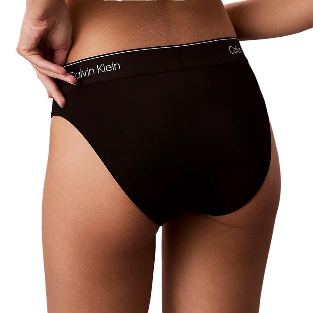 Braguita de bikini Calvin Klein Jeans negra ver 2