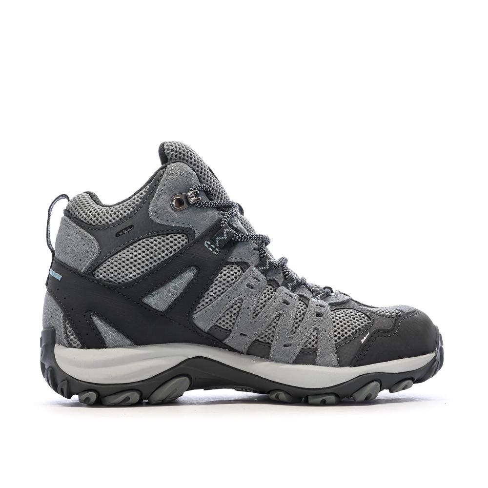 Chaussures de Randonnée Grise Femme Merrell Accentor 3 Mid WP vue 2