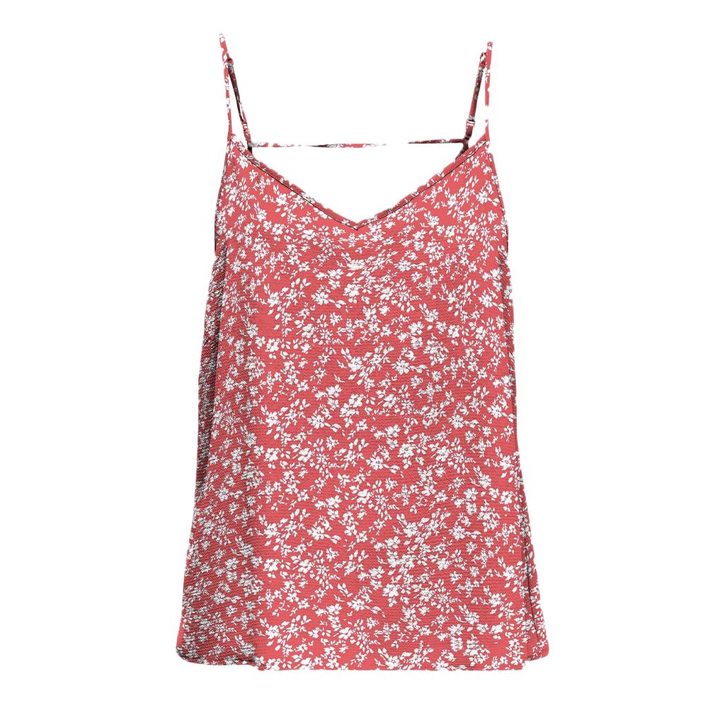 Top Rose/Blanc à Motifs Femme Only Nova Life Paris pas cher