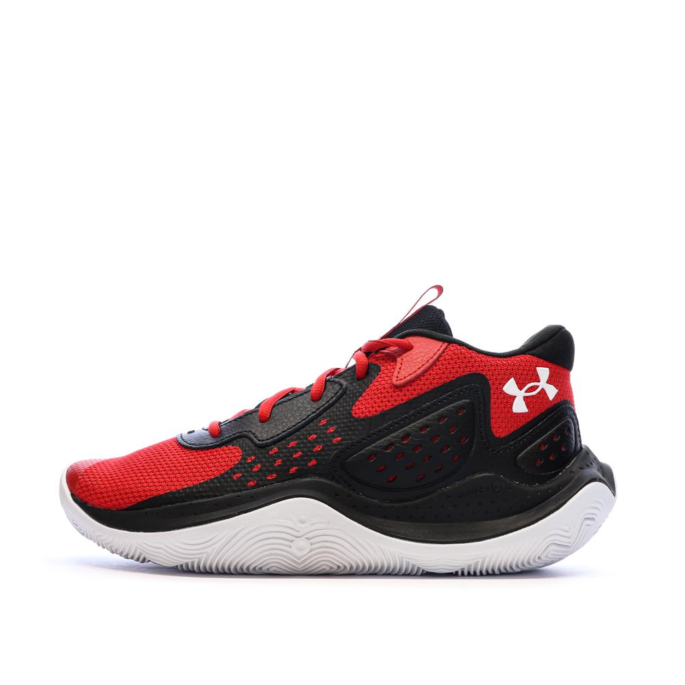 Baskets Noires/Rouges Homme Under Armour 3026634 pas cher