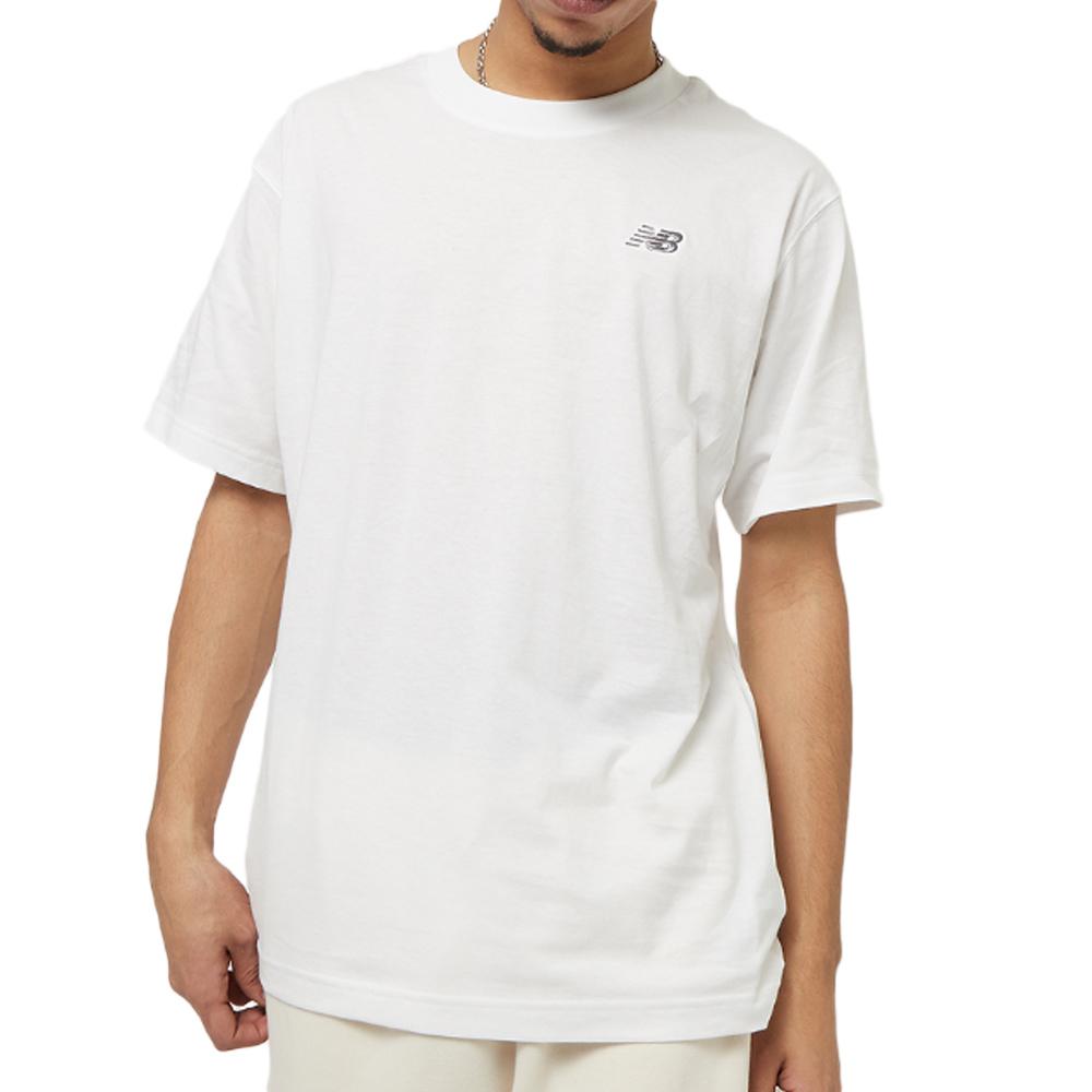 T-Shirt Blanc Homme New Balance Sport Essentials1 pas cher
