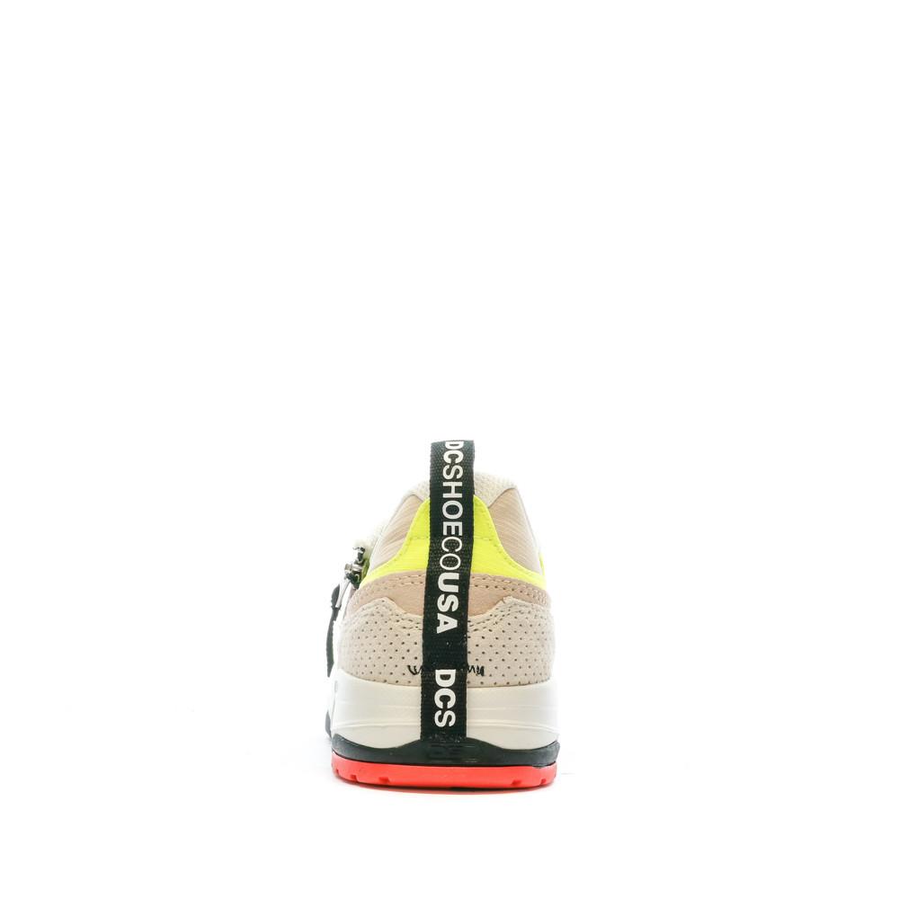 Baskets Beige Mixte Dc shoes Tribeka Zip vue 3