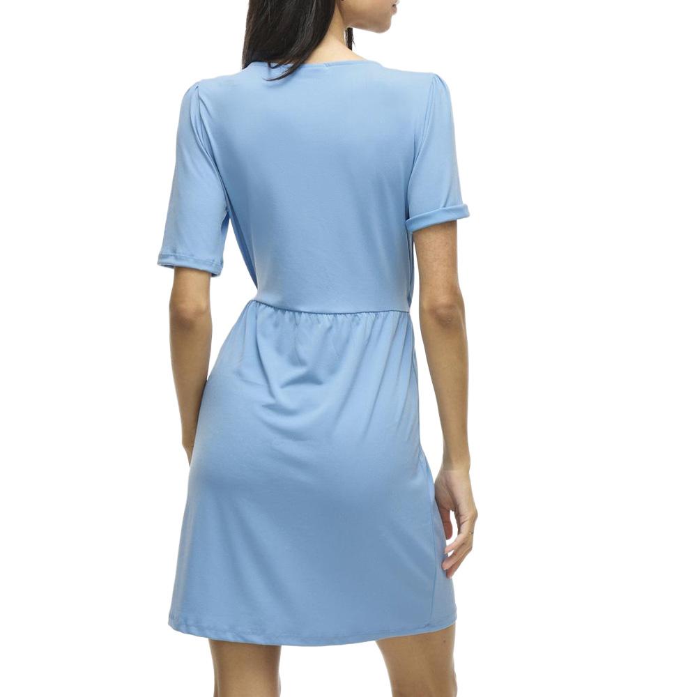 Vestido azul de mujer Vila Nayeli ver 2