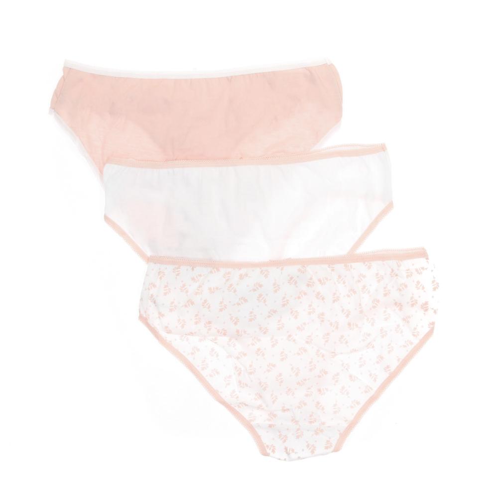 Lot x3 Culottes Rose/Blanche Femme Lulu Castagnette vue 2