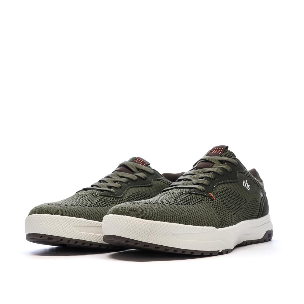 Baskets Kaki Homme TBS NEOPOLE vue 6