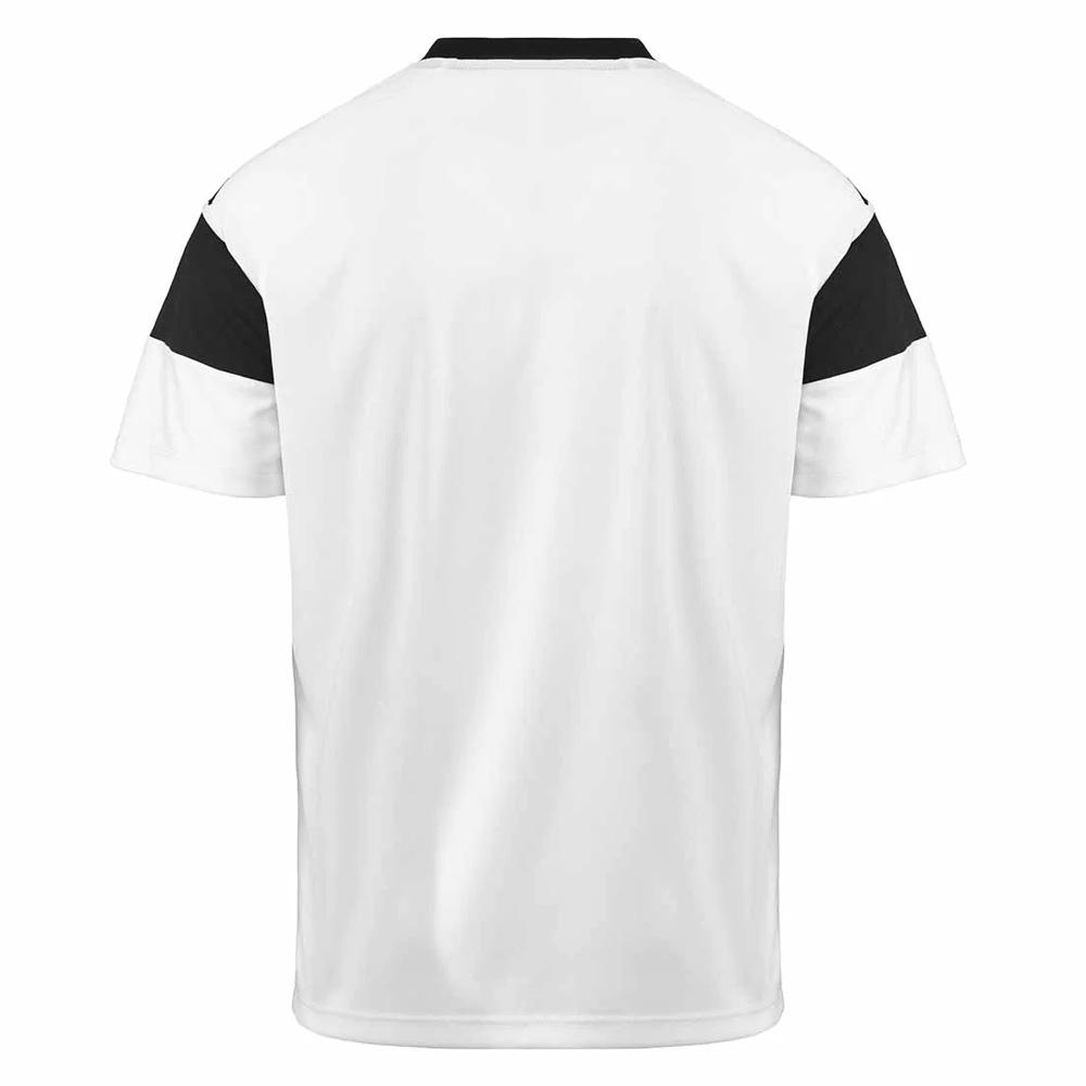 T-Shirt de Sport Blanc/Noir Homme Kappa Dareto vue 2