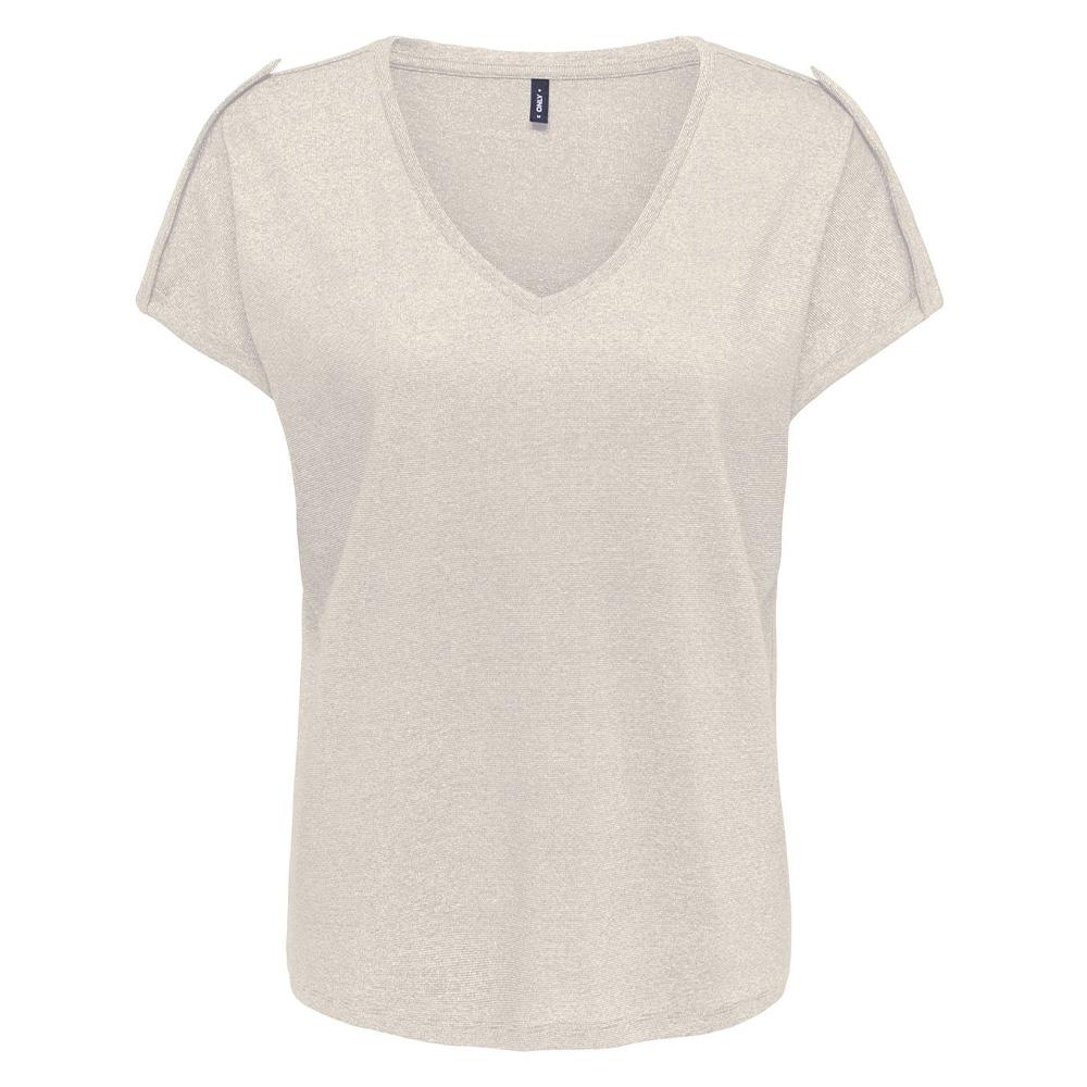 T-Shirt Beige Femme Only Rabi pas cher