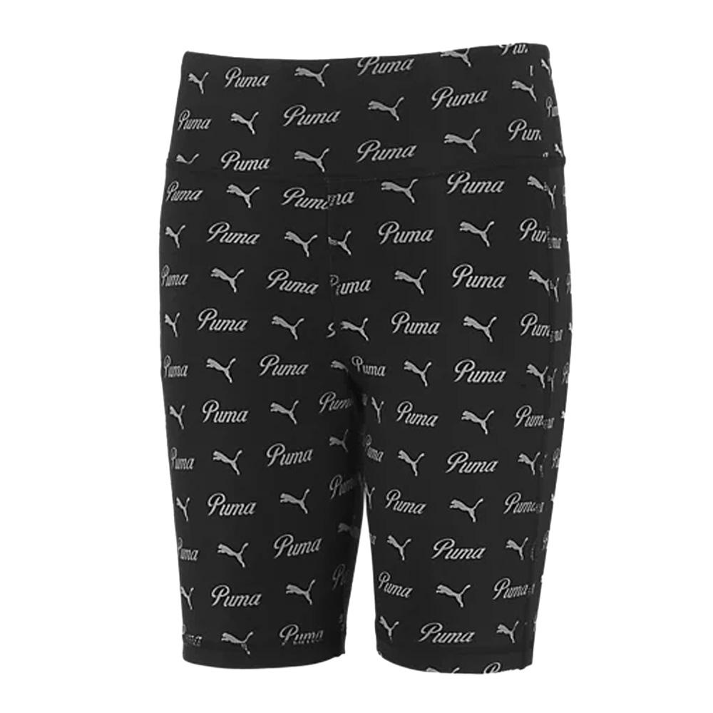 Puma Ess+ Script – Schwarze Shorts für Mädchen günstig