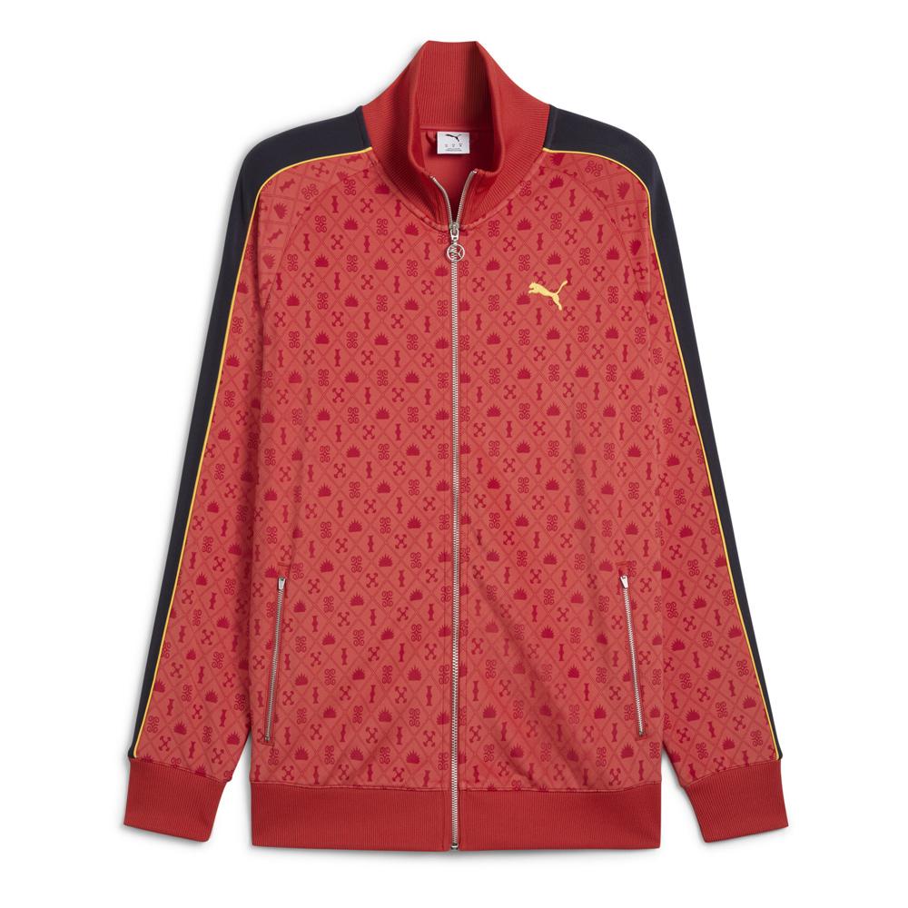 Sweat Zippé Rouge Homme Puma Road To Unity pas cher