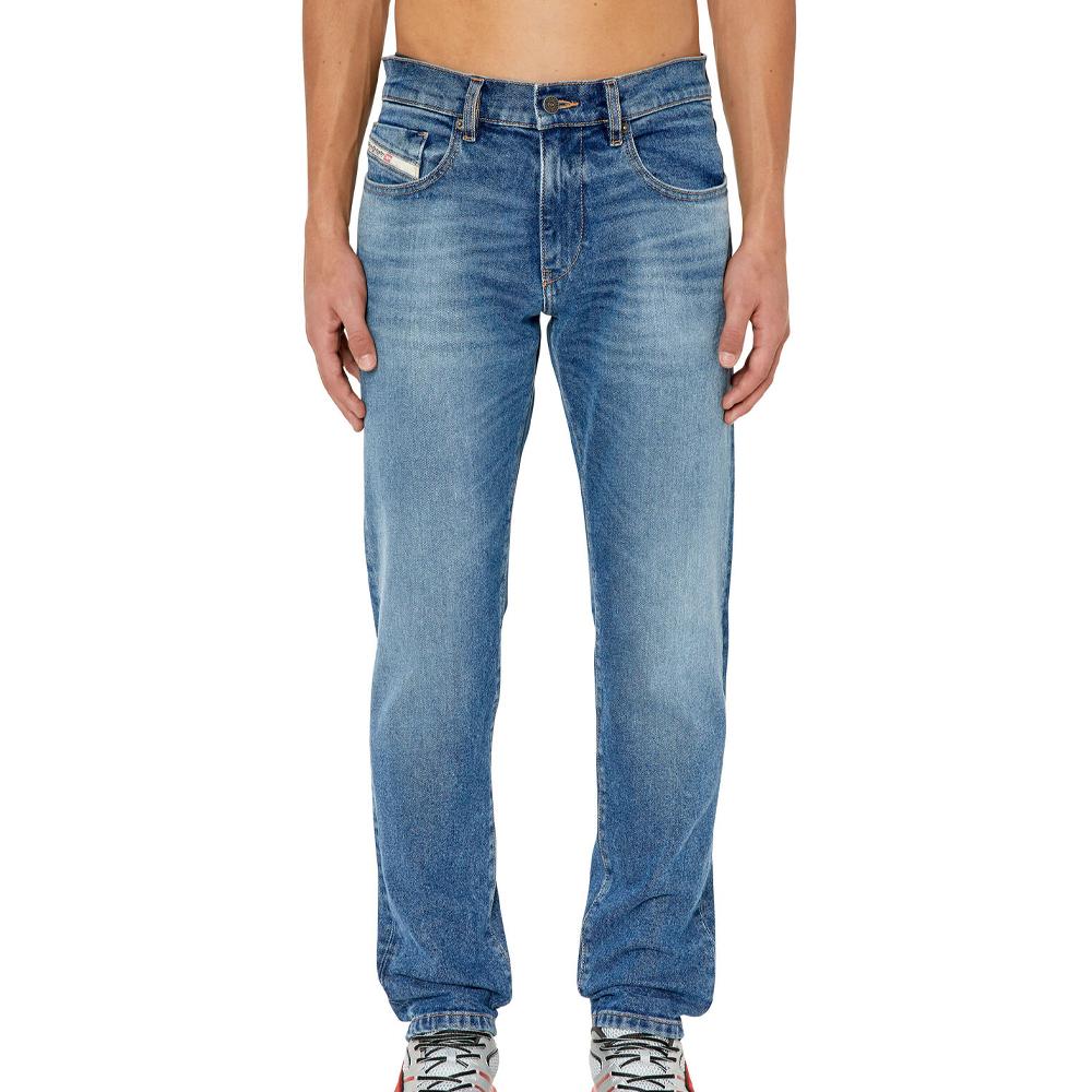 Jean Slim Fit Bleu Homme Diesel 2019 A03562 pas cher