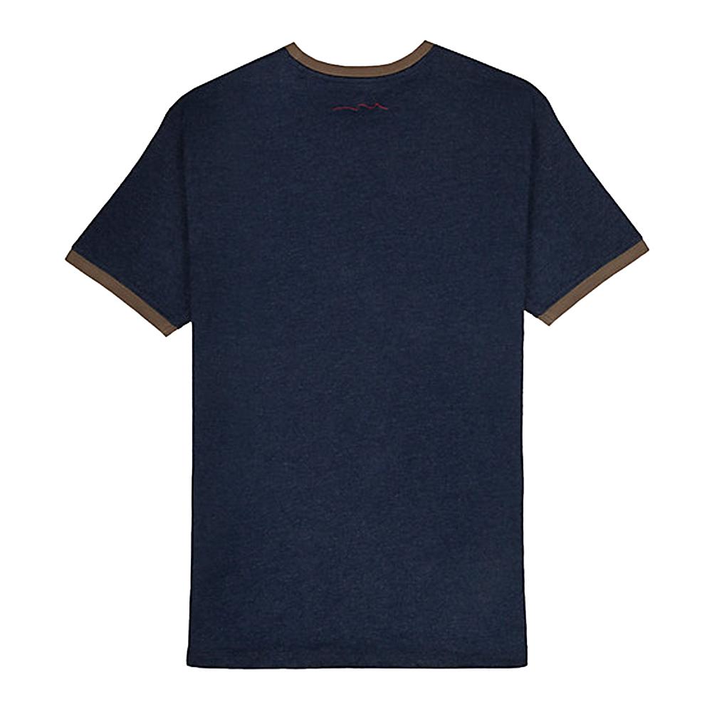 T-shirt Marine/Marron Homme Teddy Smith 2R vue 2