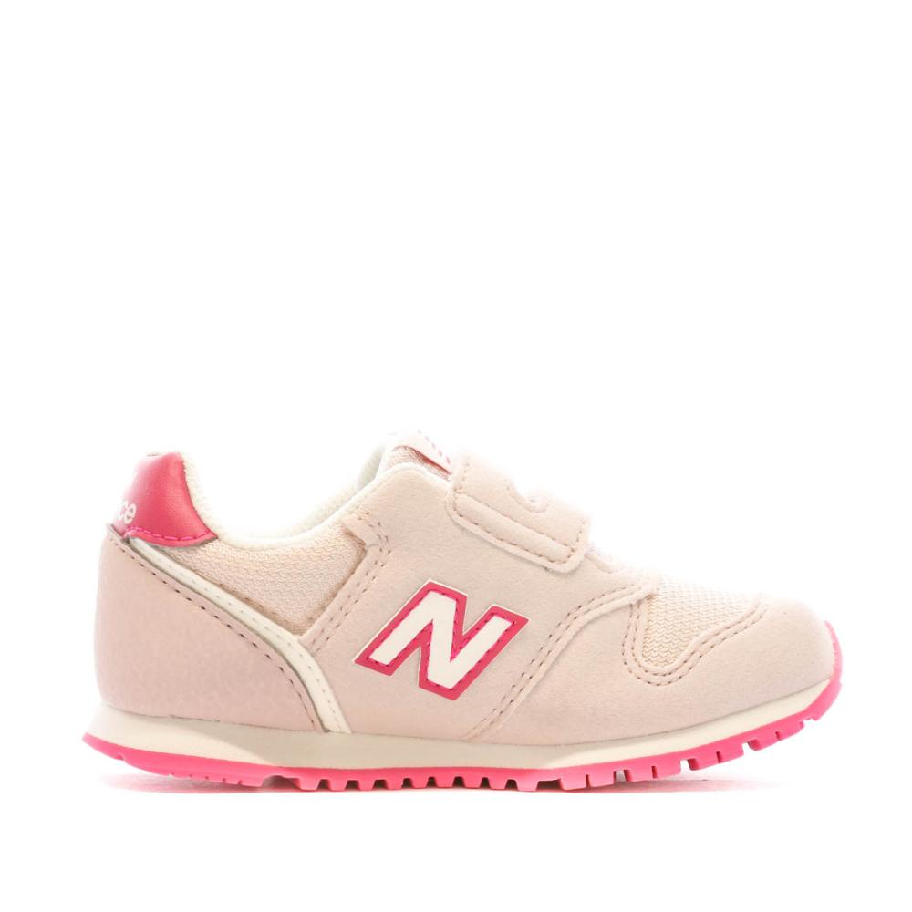 Baskets Roses Fille New Balance 373 vue 2