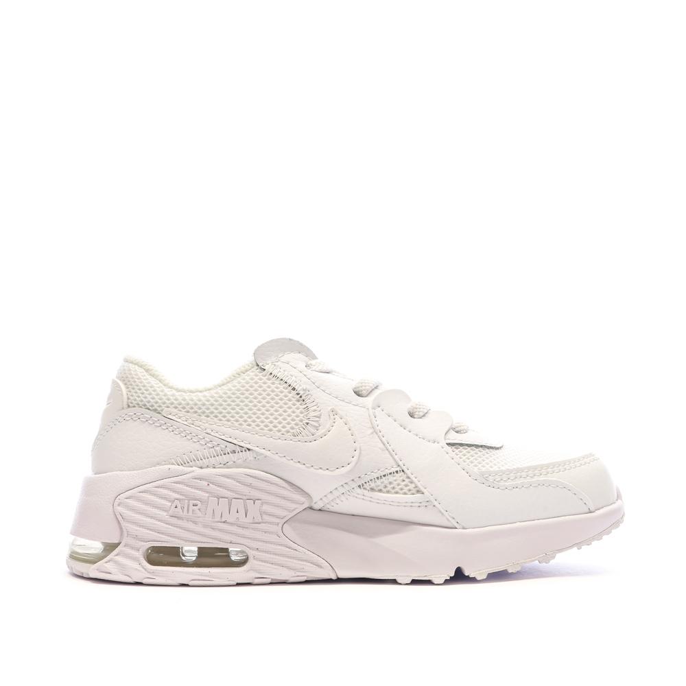 Baskets Blanches Garçon Nike Air Max Excee vue 2