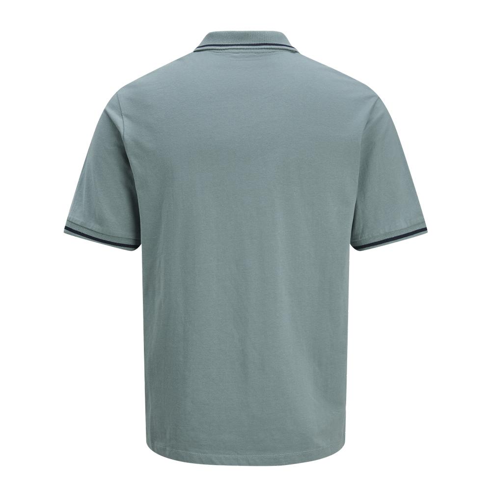 Polo Bleu Homme Jack & Jones Jortango vue 2