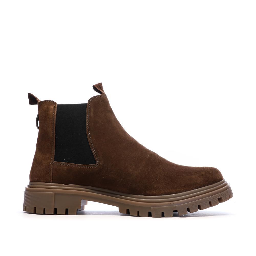 Bottines Marron Homme Kaporal Delsea vue 2