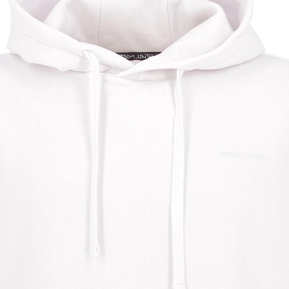 Sweat à capuche Blanc Homme Teddy Smith Siclass vue 2