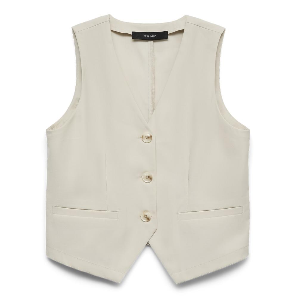 Gilet Beige Femme Vero Moda Petrine pas cher