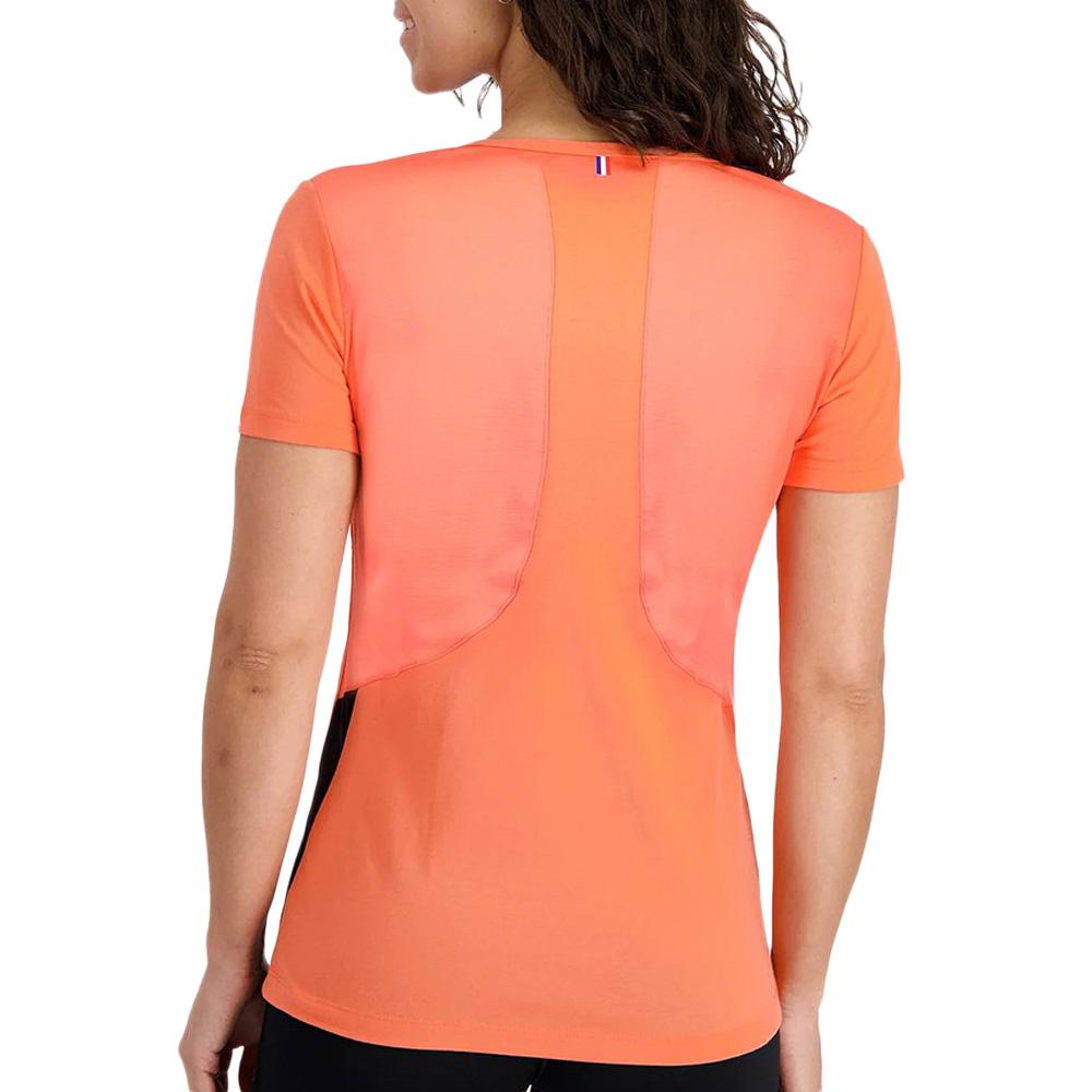 T-Shirt de Training Orange Femme Le Coq Sportif N°1 Training vue 2