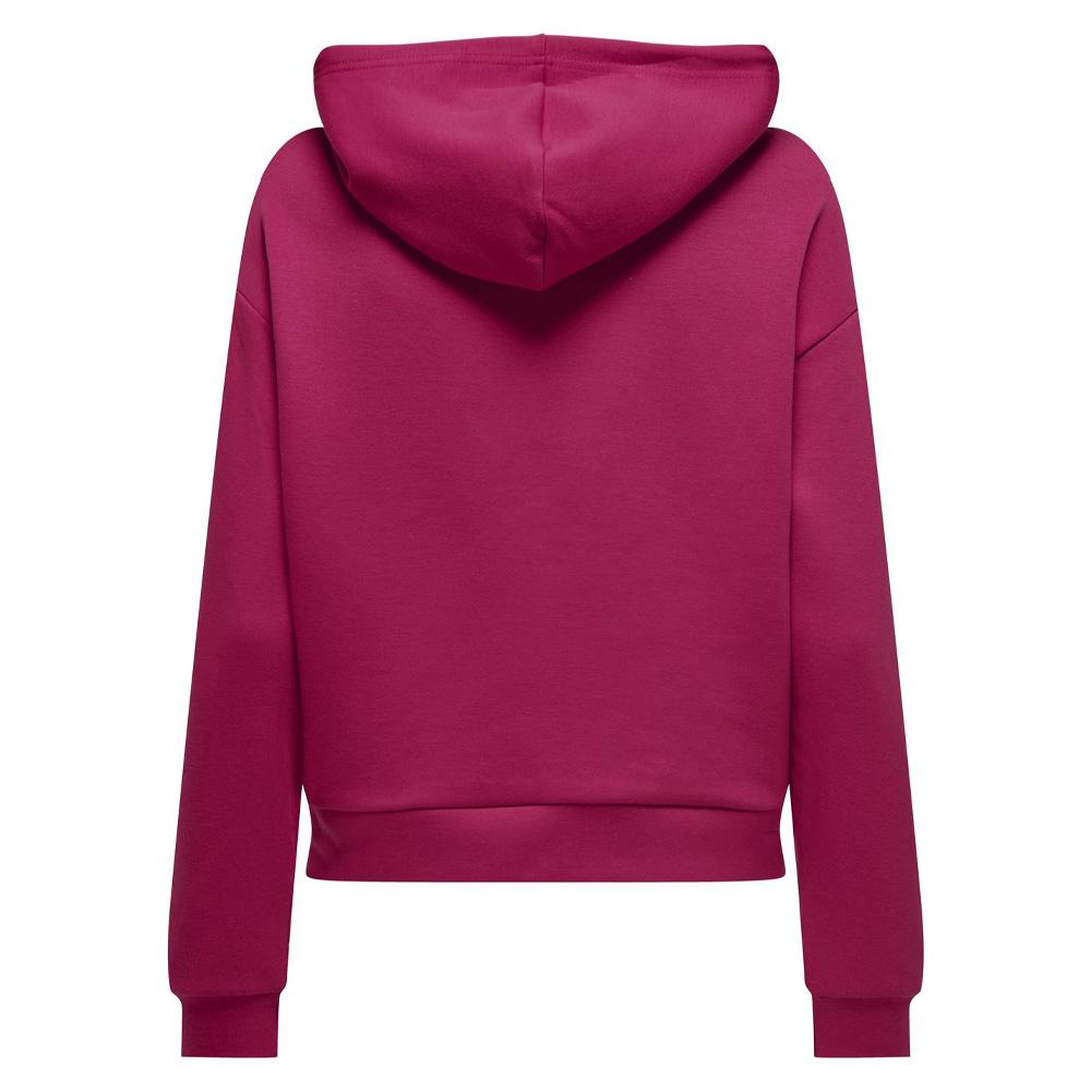 Sweat Capuche Rose Fushia Femme Only Play Plounge vue 2