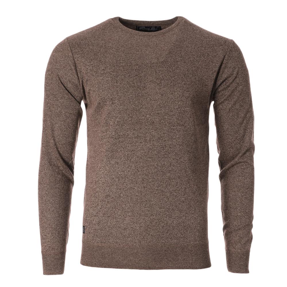 Pull Marron Homme RMS26 RDC Basic pas cher