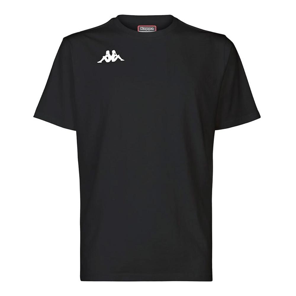 Maillot de rugby Noir Garçon Kappa Brizzo pas cher