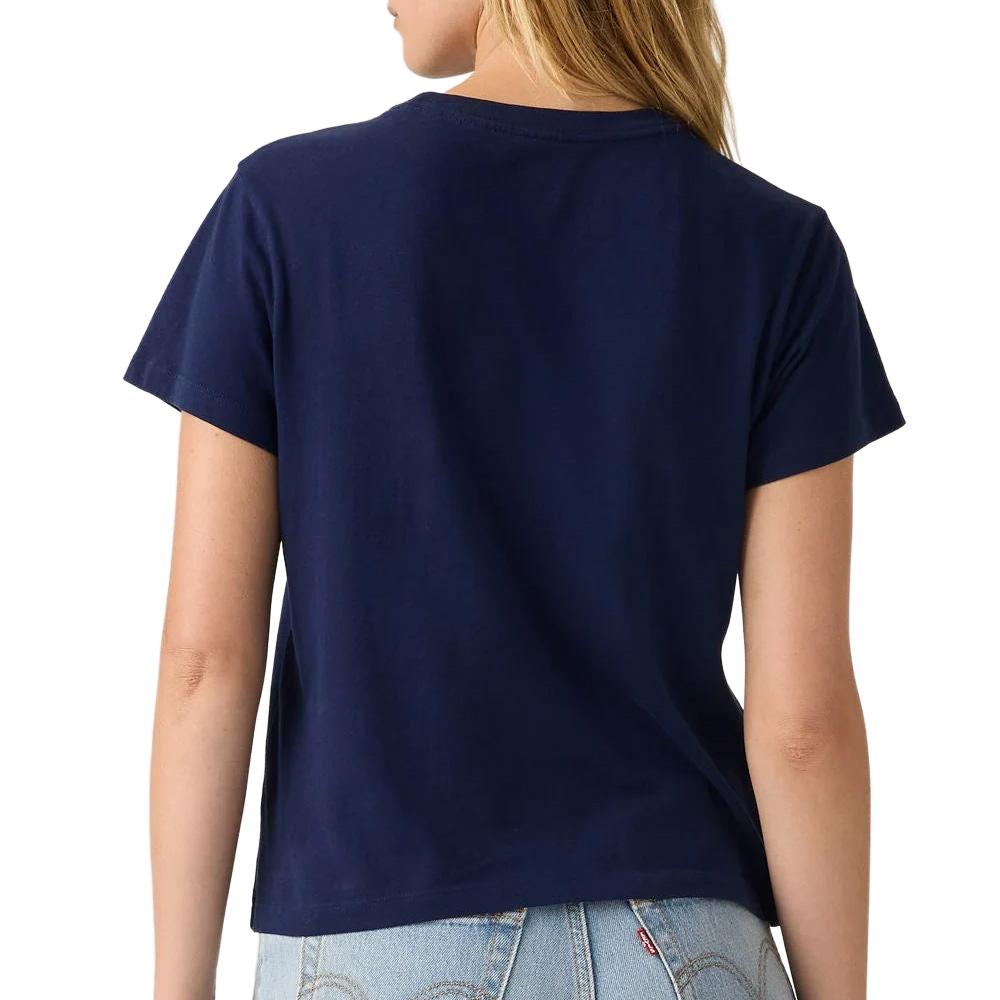 T-shirt Marine Femme Levi's Perfect vue 2