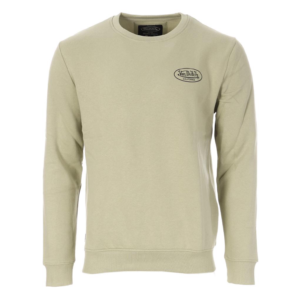 Sweat Kaki Homme Von Dutch Crew pas cher