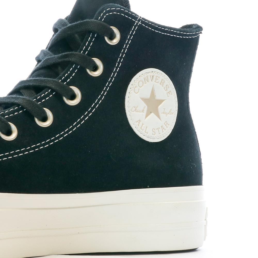 Baskets Noires Femme Converse Ctas Lift vue 7