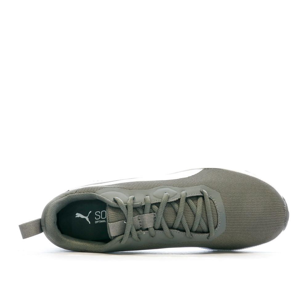 Baskets Blanc/Gris Homme Puma Flyer Flex vue 4