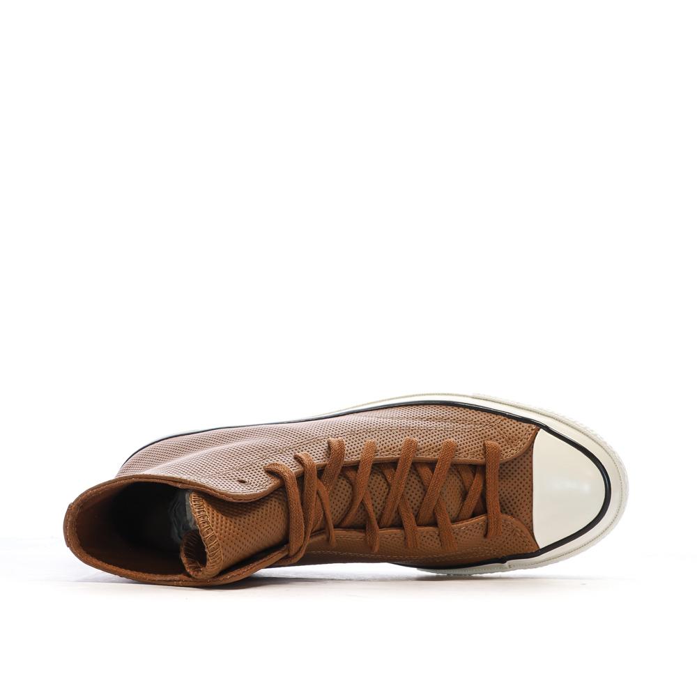 Baskets Marrons Homme Converse Chuck 70 Leather A09148C vue 4