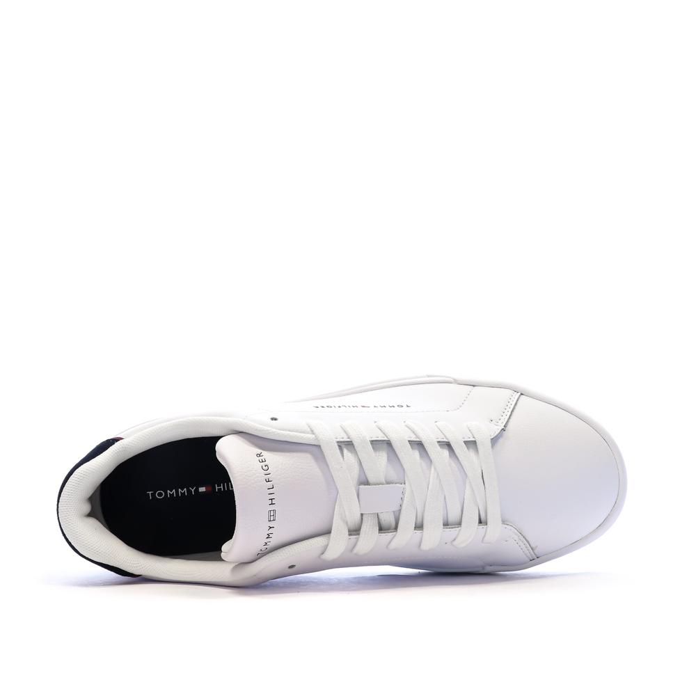 Baskets Blanches Homme Tommy Hilfiger Court vue 4