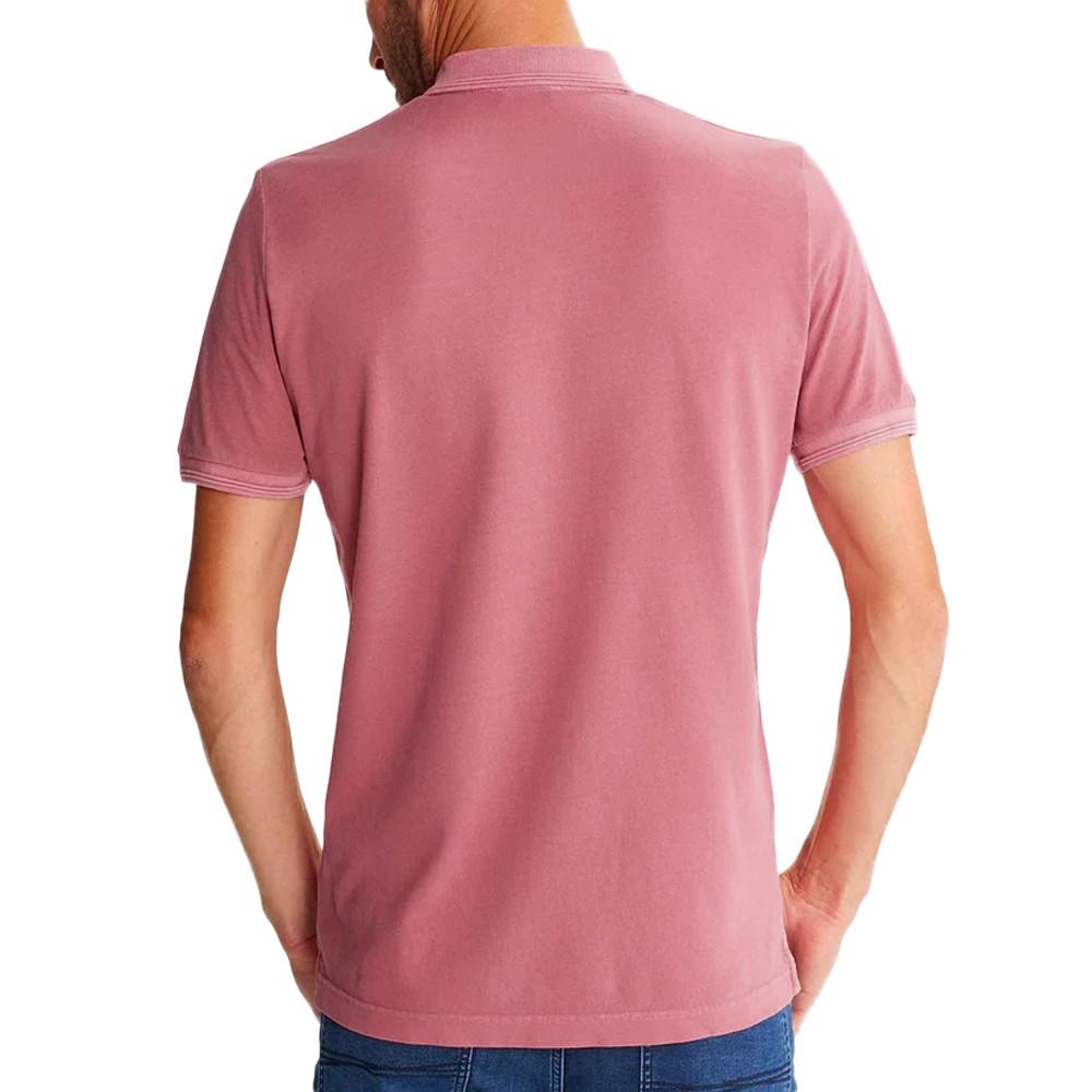 Polo Rose Homme TBS Jairo vue 2