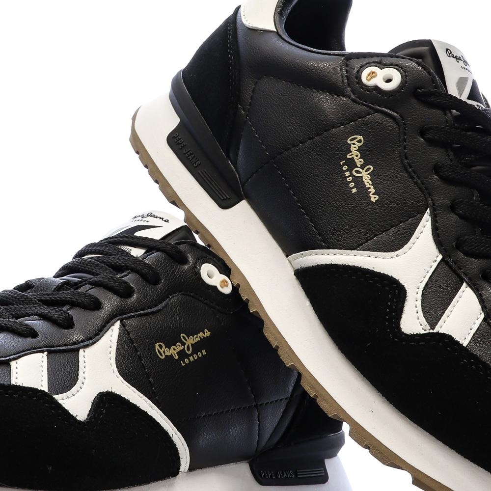 Baskets Noir Homme Pepe jeans Brit Supra vue 7
