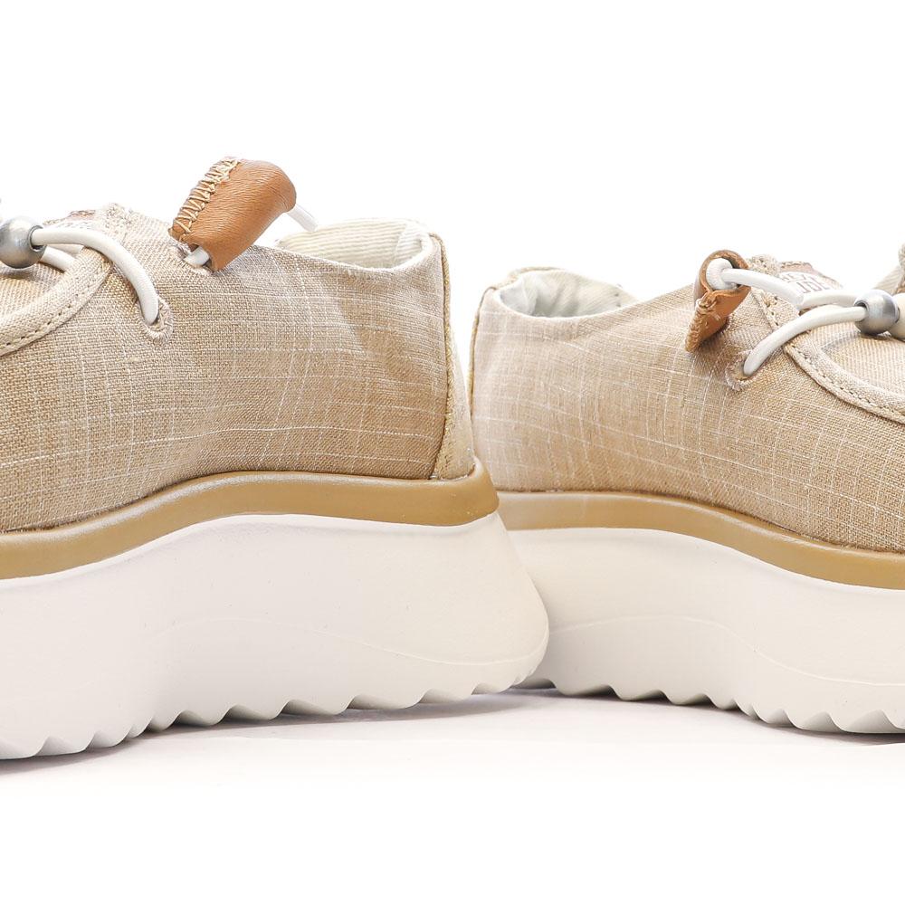 Chaussures Beiges/Dorées Femme Hey Dude Wally Sport Mesh vue 7