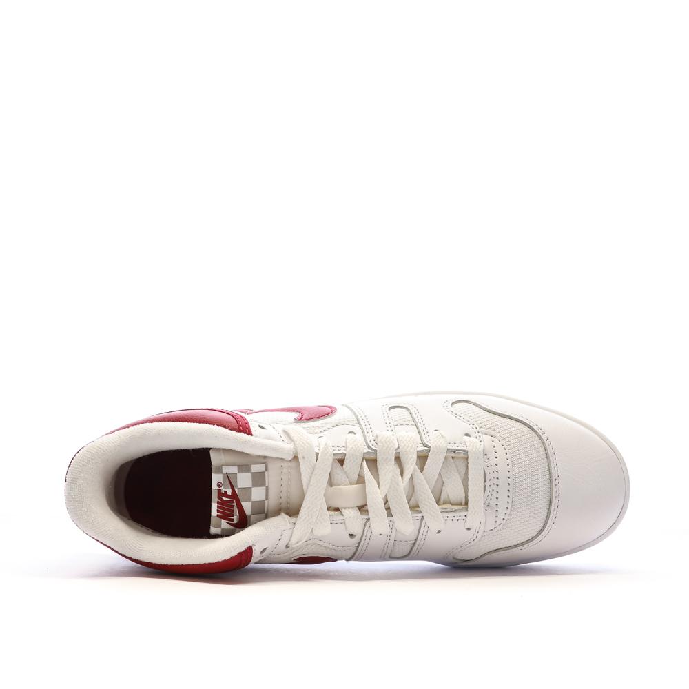 Baskets Blanches/Rouges Homme Nike Attack vue 4