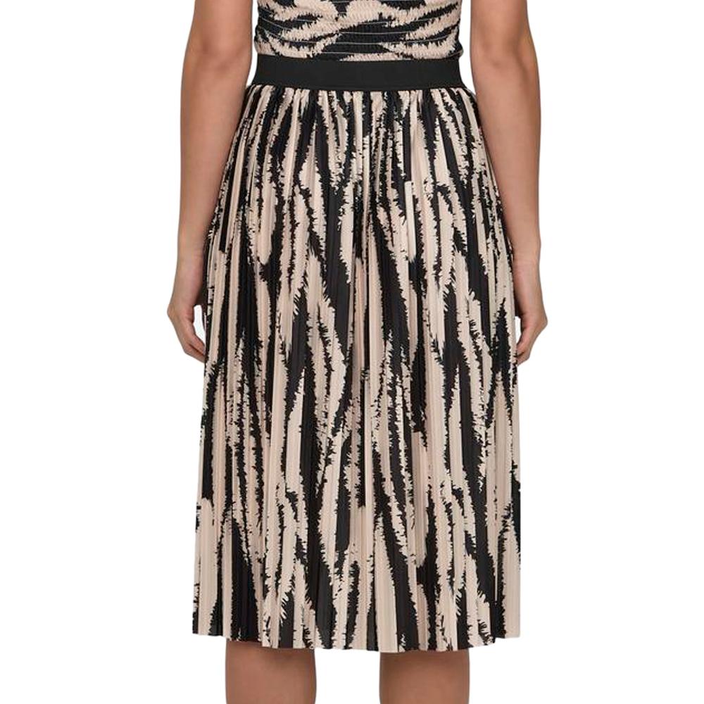 Jupe Plissé Beige Femme JDY Boa vue 2
