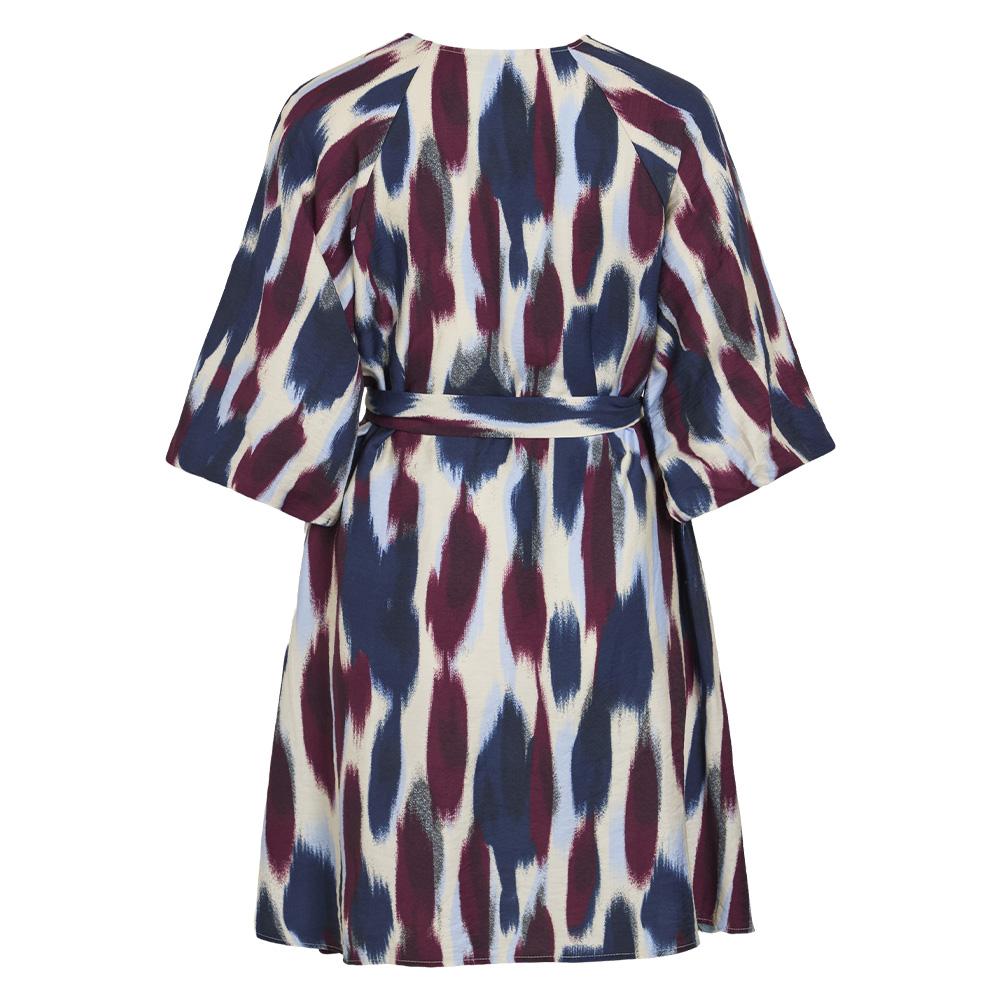 Robe Marine/Bordeaux Femme Vila Virano vue 2