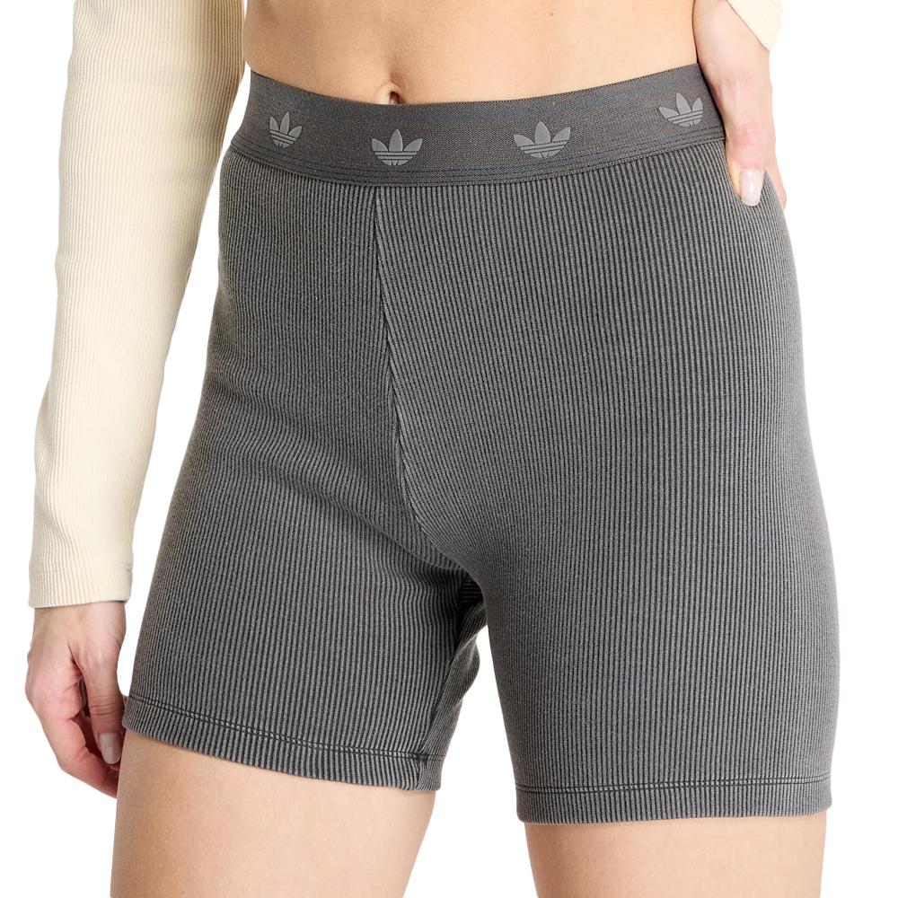 Short de Sport Gris Femme Adidas Booty pas cher