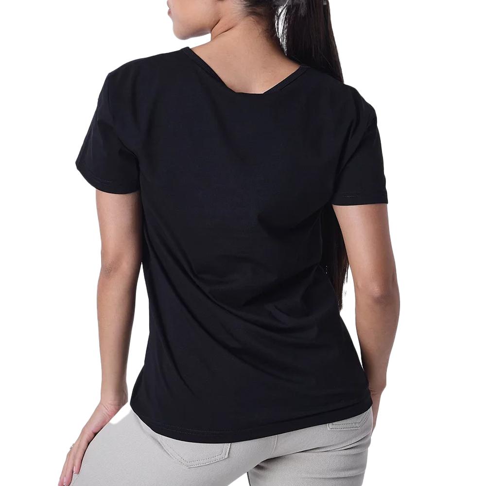 T-shirt Noir Femme Project X Paris F221114 vue 2